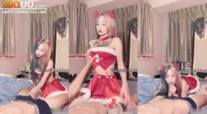 คลิปหลุด Onlyfans UwUChenBaby สาวไต้หวันงานดีชวนแฟนหนุ่มจับนอนโม๊คควยแล้วขึ้นขย่ม ก่อนโดนจับตอกหีรัวๆแบบไม่ยั้งจนน้ำแตก